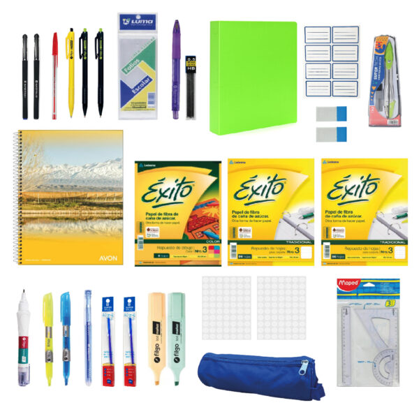 KIT ELITE SECUNDARIO – 30 ARTÍCULOS